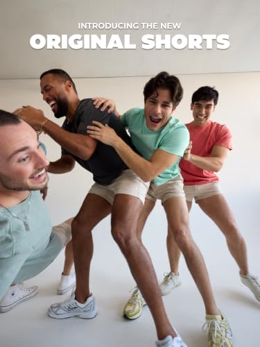 Image of Chubbies Chino Shorts Men 5.5 Inch - Mens Shorts Casual with Elastic Waistband, Side and Back Pockets, Stretch Cotton Blend