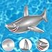 Imagen de MEZHEN Tiburón Inflable Juguete Inflable Tiburón Piscina para Verano Hawai Decoración Fiesta Playa 3 Piezas
