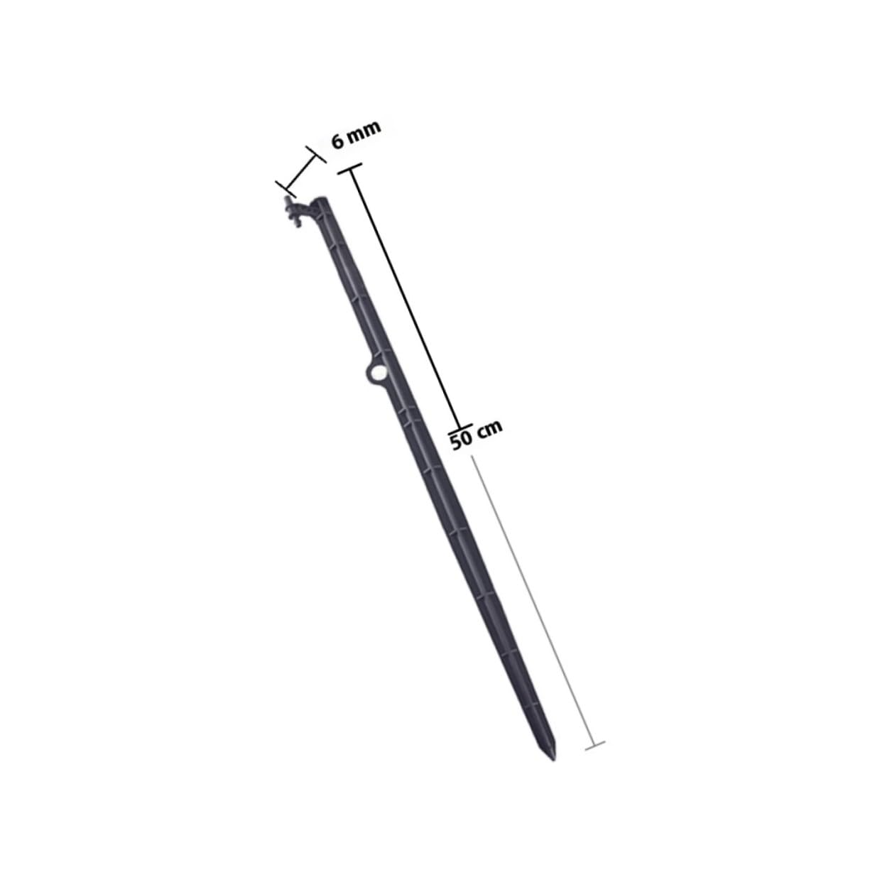 NOLITOY 20 piezas Soporte para Microaspersor de Accesorio para Riego por Goteo Estaca para Jardín Diseño para Insertar Suelo Resistente y Multifuncional para Huerto y Césped