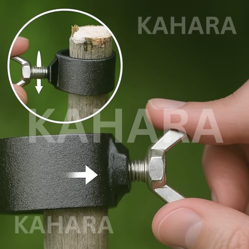 Image of Kahara Heavy Coconut Plucker | Grass Sickle Cutter Head for Grass, Weeds, Gardening, Harvesting and Farming | Grass Sickle for Tree Branches | Grass Cutter Tools (Material : Heavy)