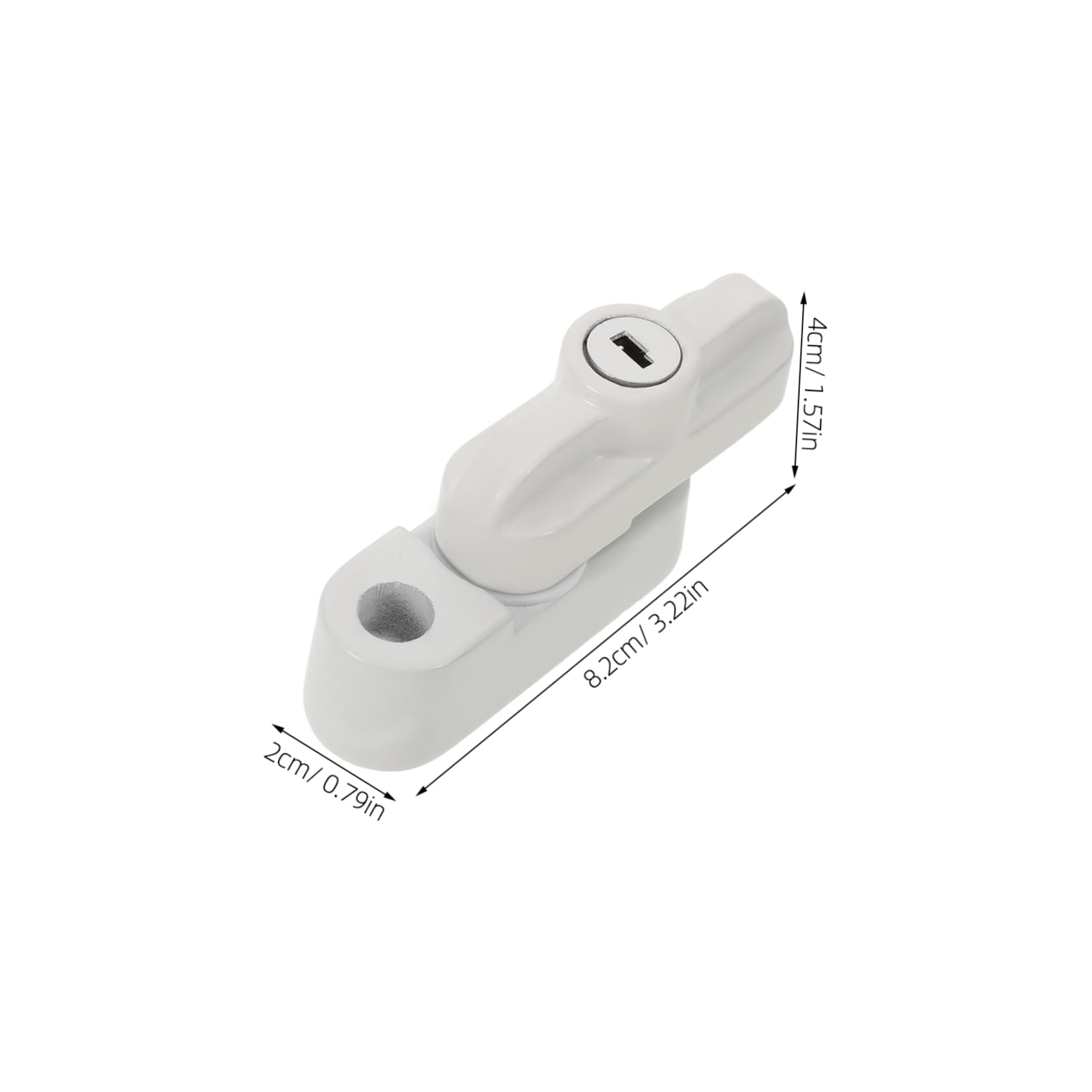 OSALADI 5ensembles Verrou De Fenêtre Type Avec Clé Serrure De Sécurité Pour Fenêtres Coulissantes Kit De Verrouillage Adapté Aux Garçon Fille Et Ajout De Style Et Sécurité à