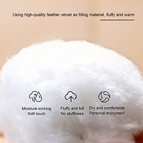 Pluizige Dekbed, Warm Dekbed Dikker Lam Kasjmier Deken Winter Zacht Warm Bed Dekbed Beddengoed Alle Seizoen Down Alternatief Voor Thuis Slaapkamer,I,200x230m(3kg) - Image 7