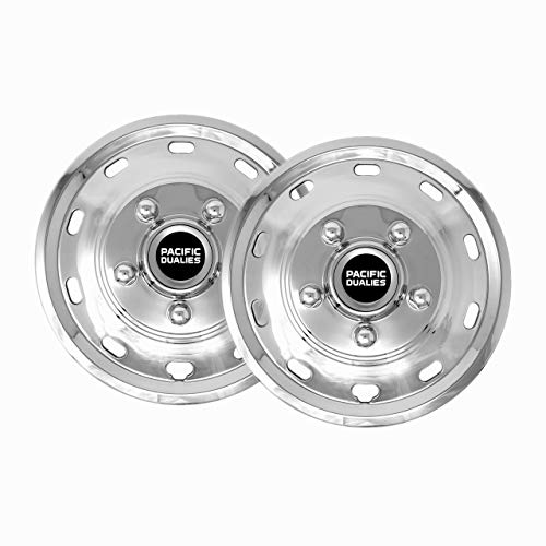 Pacific Wheel Simulators Wheel Simulators Pacific Dualies 36-1608 Polished 16 6 Lug Stainless ...