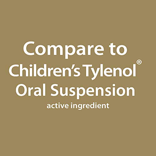 Image of GoodSense Children's Pain & Fever Oral Suspension Acetaminophen 160 mg per 5 mL, Grape Flavor, Fast, Effective Pain Reliever and Fever Reducer for Children, 4 Fluid Ounces