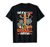 Photo Gallery this is my scary baseball costume scheletro halloween day maglietta Photo Gallery this is my scary baseball costume scheletro halloween day maglietta
