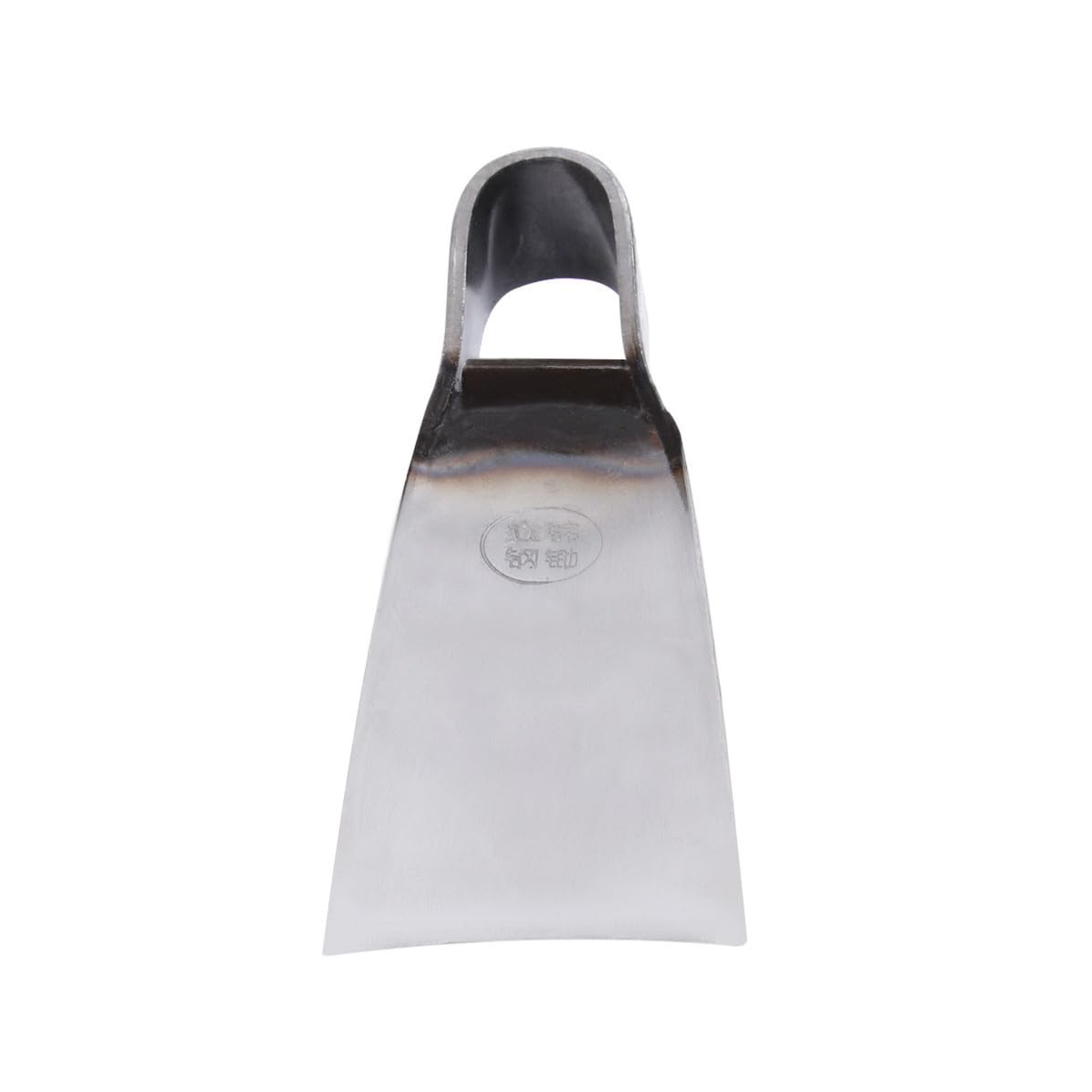 Tête de Houe Large en Acier, Houe de Jardin, Demi-ouverture, Argenté, pour Désherber et Ameublir le Sol, Usage Maison et Ferme