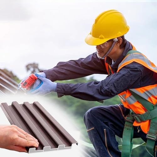 Panneaux de toiture étanches en polycarbonate pour poulailler et pergola robustes