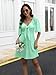 MixShe Summer Dresses for Women 2026 Italian Dress Fall Fashion Plus Size Beach Vacation Clothes Elegant Classy Sundresses Wedding Guest Maxi Seniors Outfits Green Medium