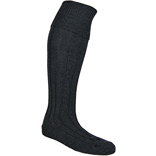 Charcoal Kilt Hose Socks