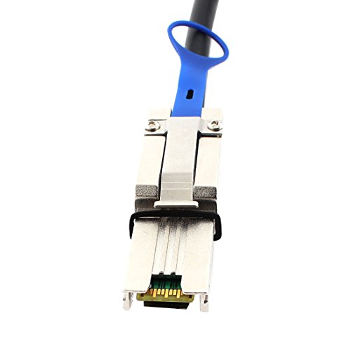 Cable Ruilogod Mini SAS 26P a 4 SATA 1m miniatura 2