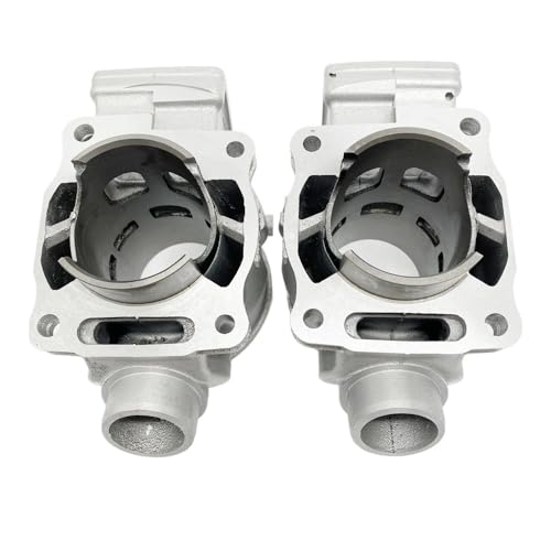 Kit de cilindros de alta compresión compatible con YFZ350 de color plata 4
