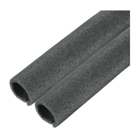 sourcing map Pipe Insulation Foam Tube 2ft Cover