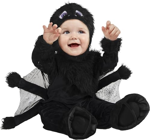 Image of Rubies baby-boys Spider Costume Jumpsuit, Booties, and Hood
