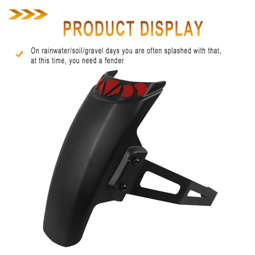Image of Motorcycle Front Mudguard Extender Extension Fender Bracket Replacement for Honda CRF1000L 16-19 CRF 1000L ADV 18-19 CRF1100L ADV 20-23 Wheel Mudguards Splash Guard Cover(Type A)
