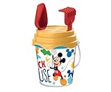Mondo Toys - BUCKET SET + WATER CAN MICKEY - Juego de cubo de arena ø17 cm...
