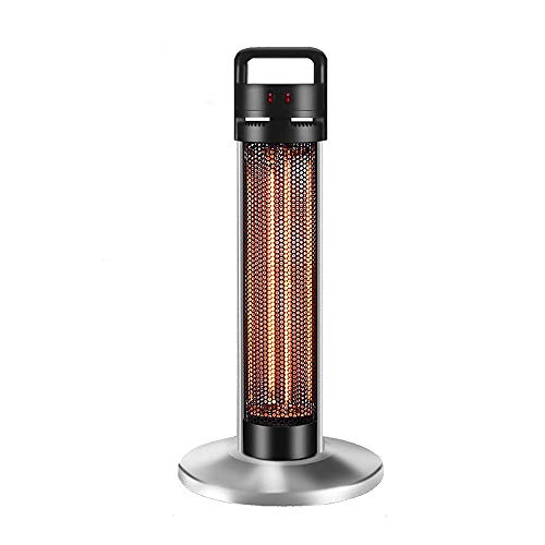 Heizpilz wasserdicht, 2 Energieeinstellungen 950W / 1500W, elektrische Heizung Trocknen von Kleidung for Outdoor-Indoor-Schwarz