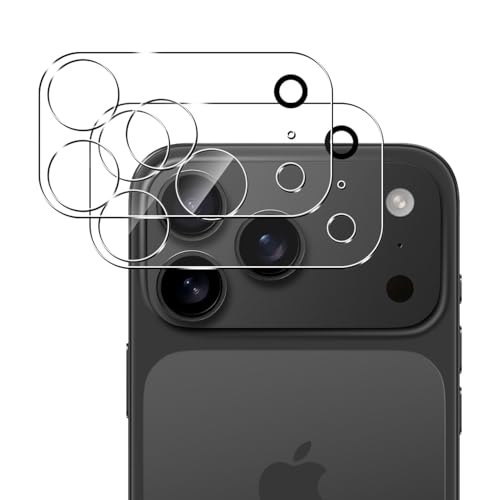 MARR 適している iPhone 17 Pro Max レンズプロテクター apple iphone17 Pro Max【2* レンズ保護フィルム】国産旭硝子材質 アイフォン17 Pro Max 薄型 強化ガラス 保護フィルム 高光沢 いpほね17 Pr