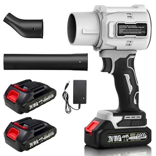 UPF ブロワー 洗車 超強力 2種類のノズル付き エアダスター 電動 380W 高効率...