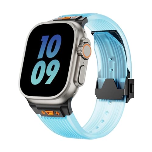 Bracelet Apple Watch Ultra 49mm en silicone pour le sport et running