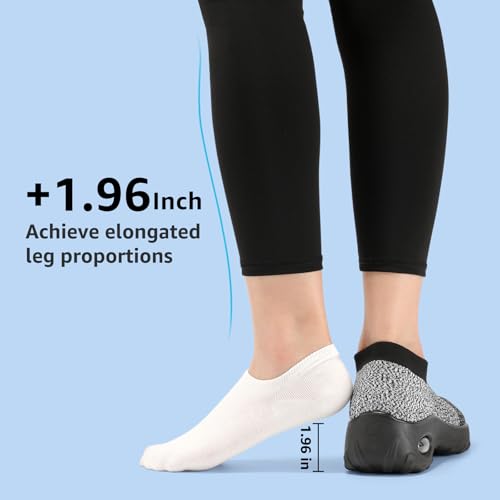 Image of HKR Women's Walking Shoes with Arch Support Lightweight Slip On Sneakers for Plantar Fasciitis