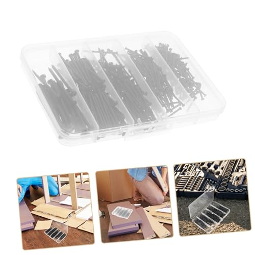 Image of Homoyoyo 1set Picture Hanging Nails Storage Box Wall Mounting Hardware for Frames Artwork and Decor Assortment for DIY Projects and Home Use