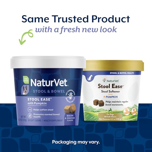 NaturVet 40 Count Ease Stool Softener Soft Chews