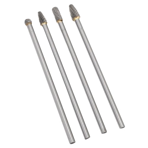 Set de 4 fresas rotativas de carburo de tungsteno 6mm miniatura 5