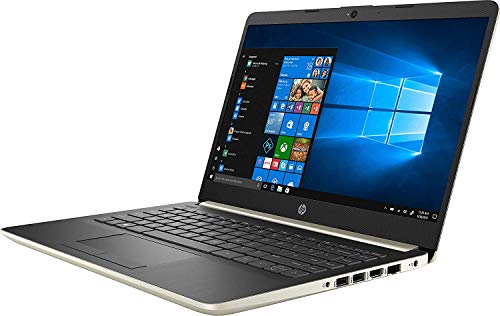 Image of HP 2019 14 inch Laptop - Intel Core i3 - 8GB Memory - 128GB Solid State Drive - Ash Silver Keyboard Frame (14-CF0014DX)