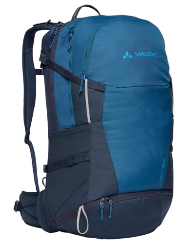 VAUDE Sac à dos de randonnée Wizard 30+4, imperméable, pour homme et femme, sac à dos de trekking confortable avec système de portage bien pensé et répartition pratique des compartiments