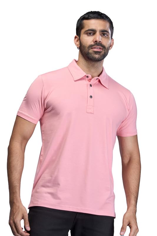 Image of Interwove Bamboo Knitted Polo T-Shirt