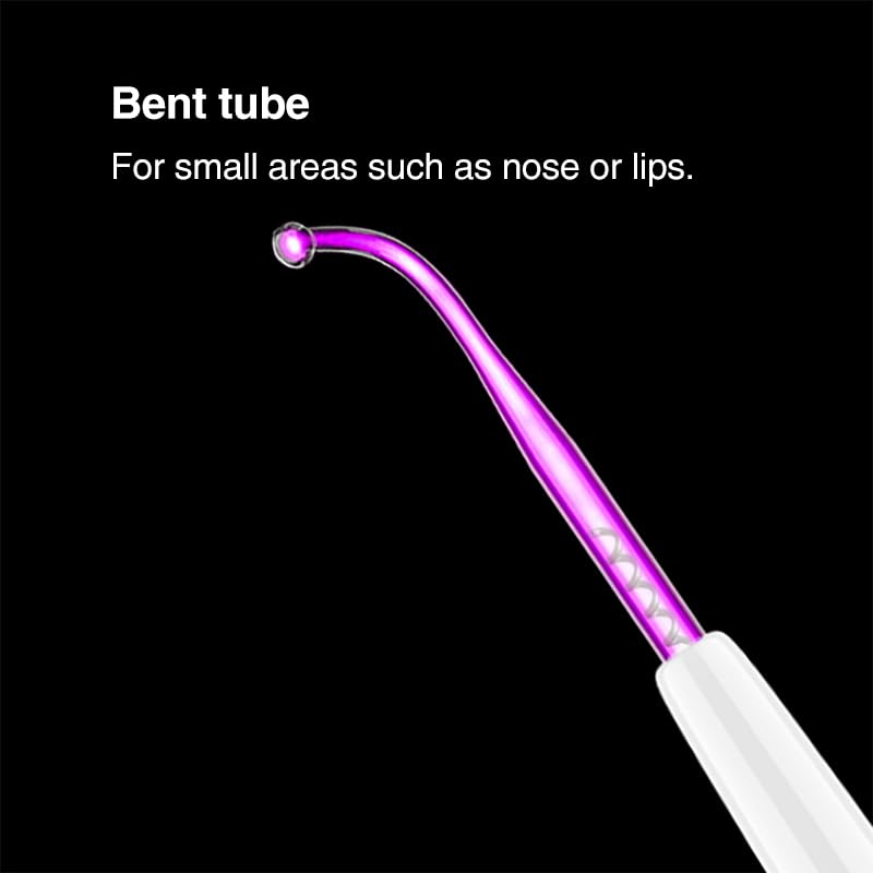 Electrode Wand Glass Tube （Spot Tube） (Purple Spot)
