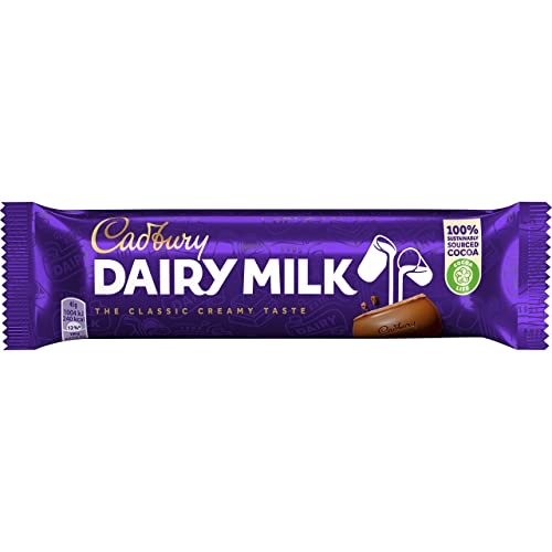 Cadbury Dairy Milk, Clásica Barrita De Chocolate Con Leche Cadbury,