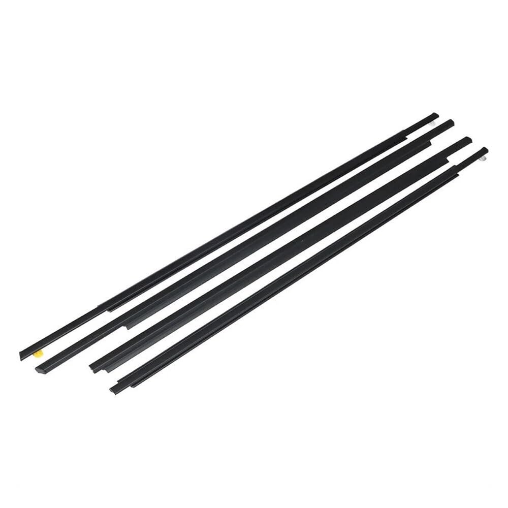 Syxlsjw One Color Sealing Strip For Toyota For Prius Nhw20 2003-2009 4Pcs Car Outer Windows Rubber Weatherstrip Seal Belt Exterior Moulding Trim