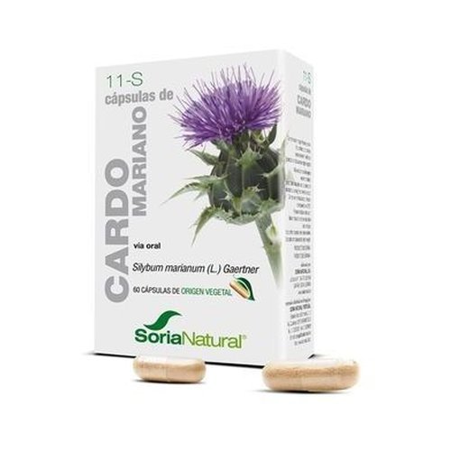 En Oferta Cap.s-11 Cardo Mariano Xxi 30 Cápsulas De Soria Natural