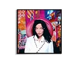 Bjork poster - Post album cover print, Iconic 90s music art, High-quality wall decor, Unframed (24x24 inches)