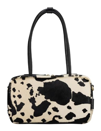 Sac à épaule bandoulière Furry Cow Bowling Bag JOST cuir noir