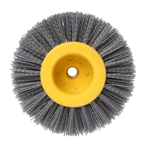 Brosse de polissage outil de meulage 320 nylon argenté élimination rouille meuleuse - 4