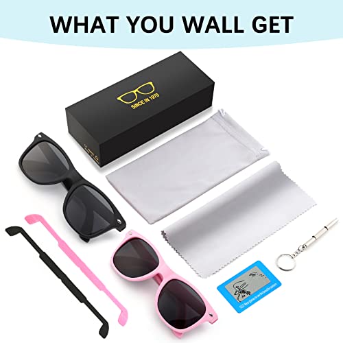 Oilway Kids-Sunglasses Polarized Uv Protection Baby Sun Glasses Flexible Rubber Glasses For Boys Girls #TOP6