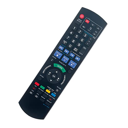 N2QAYB000469 Replacement Remote Control -VINABTY-Fit for Panasonic HDD DVD/DISC Blu-Ray Player DMR-EX99 DMREX99 DMR-EX99VEBK DMREX99VEBK DMR-XW350 DMR-EX98 DMR-EX83 DMR-EX83EBK - Image 2