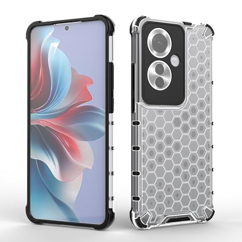 Image of Glasgow Back Case Cover Compatible with [ Oppo F25 Pro 5G ] (Stylish Design) - Transparent