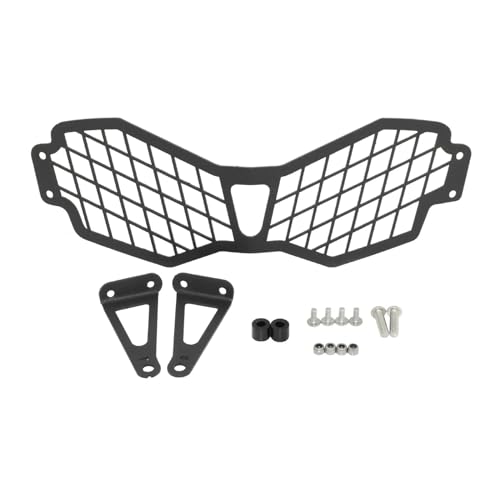 Cache phare moto avec grille de protection phare moto Tiger 850 Sport