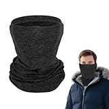 technodry Winter Loop Schal - Winddichtes Multifunktionstuch für Herren & Damen, Schlauchschal Fleece, Halstuch Skifahren, Jogging, Fahrrad, Warm Halten, Soft & Elastisch Neckwarmer Sportschal
