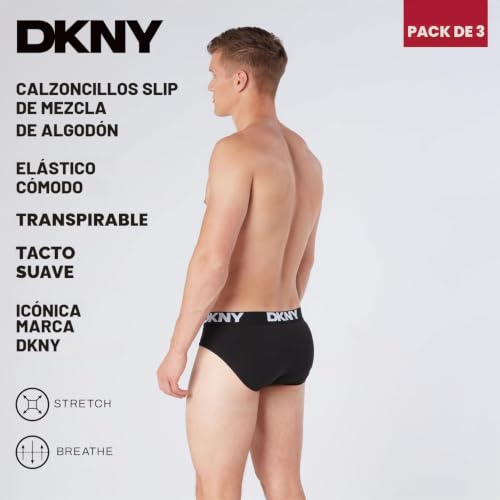 DKNY Kelso Calzoncillo Hombre pack 3 unidades ropa interior de algodón cómodo 5