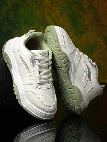 Image of ASIAN Women NANCY-01 Sneakers and Casual wear Shoes with Laces, Lightweight and Comfortable Shoes for Parties, as Well as Gym and Sports for Women & Girls with Stylish Design