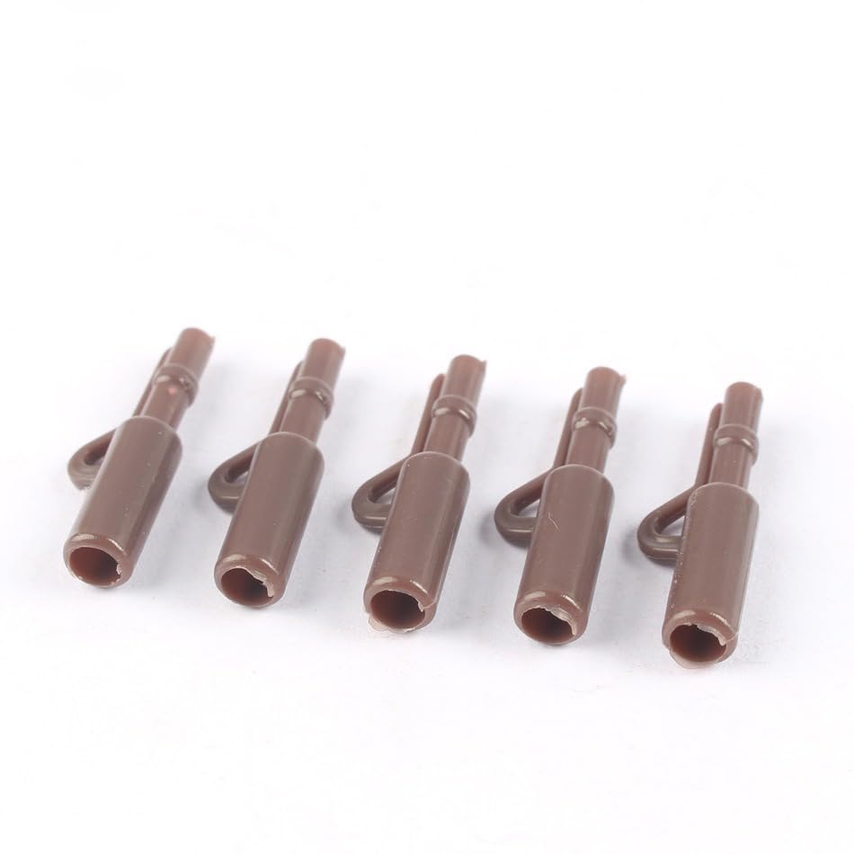 Set de 60 clips y conectores para pesca en 3 colores miniatura 5