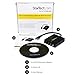 StarTech.com USB 3.0 to Dual Port Gigabit Ethernet Adapter w/USB Port - 10/100/100 - USB Gigabit LAN Network NIC Adapter (USB32000SPT)