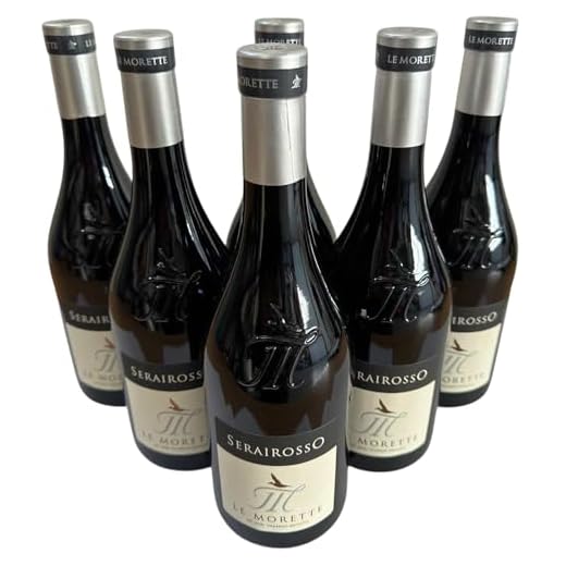 Le Morette “Serai” Rosso Veronese IGT 2022 – 6×0,75 L – Rotwein aus Italien – Cuvée aus Merlot, Cabernet Sauvignon & Corvina – Venetien – Trocken – 13 % Vol.