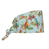 Cuidado fácil: nuestros bonitos sombreros de loro y hojas de palma para mujer son fáciles de mantener. Se puede lavar a mano o a máquina suavemente, planchar a baja temperatura y secar al aire de forma natural. Esto garantiza que tus gorras de enfermera para mujer se mantengan frescas y limpias con el mínimo esfuerzo