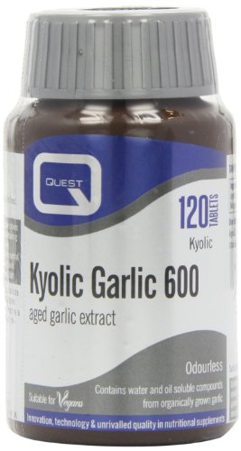 Preisvergleich Produktbild Quest Kyolic Garlic 600mg 120 Tablets