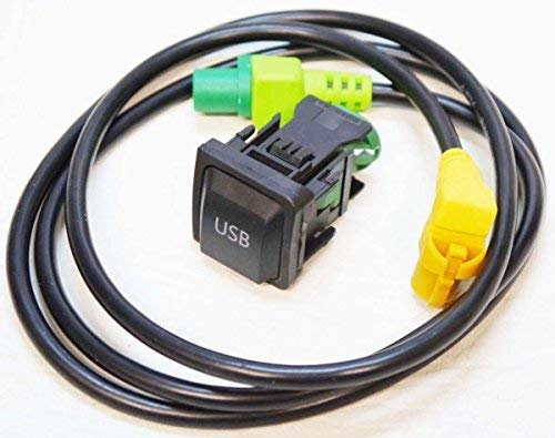 numero de pieza 5kd035726a VW GOLF Conector USB Mk5 Mk6 Interfaz ENTRADA CONECTOR Kit de conexión RCD510 rcd315 RNS315
